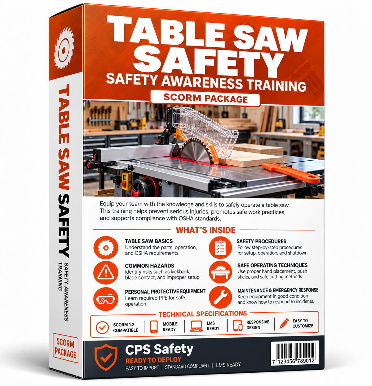Table Saw Safety Training