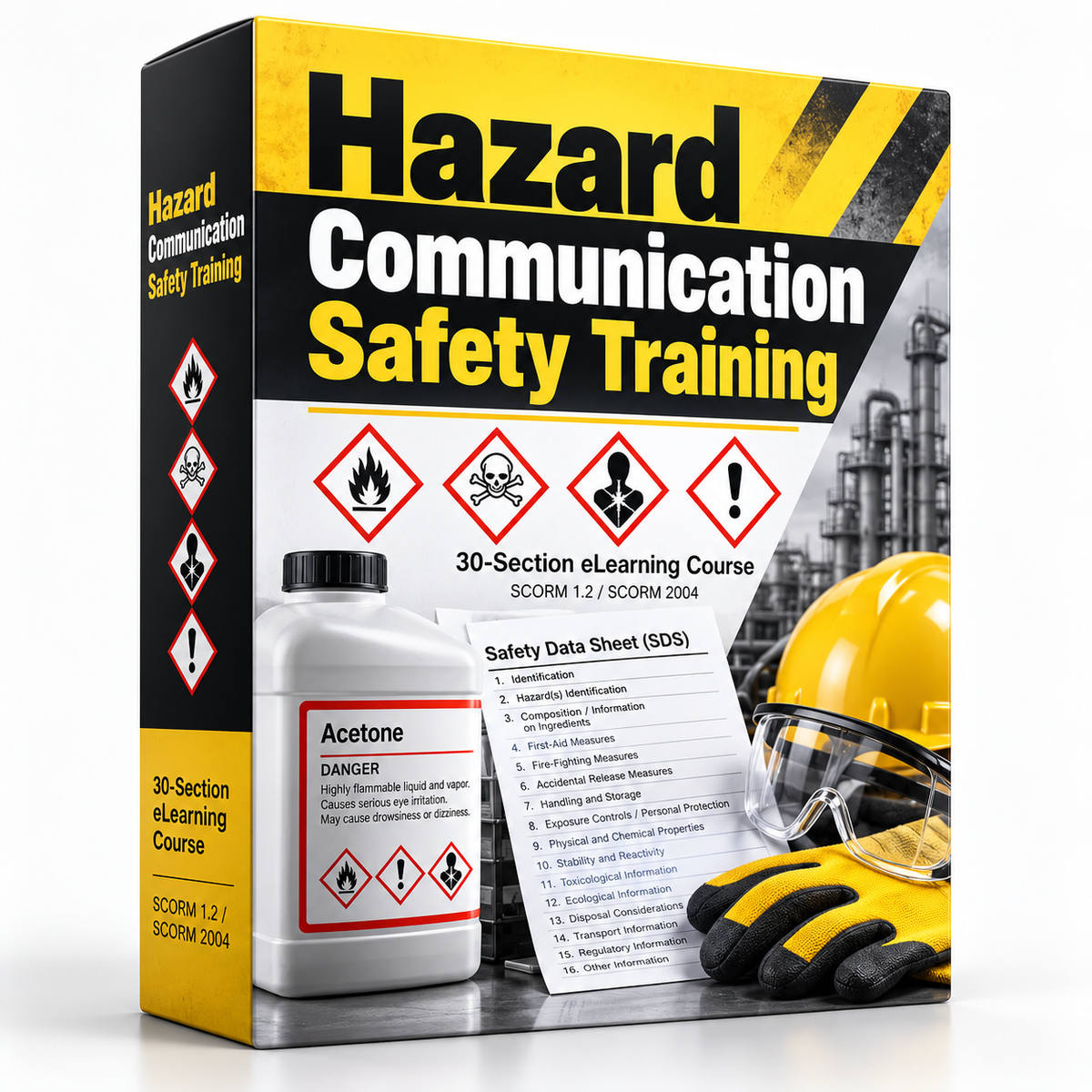 Hazard Communication Safety Training SCORM Package