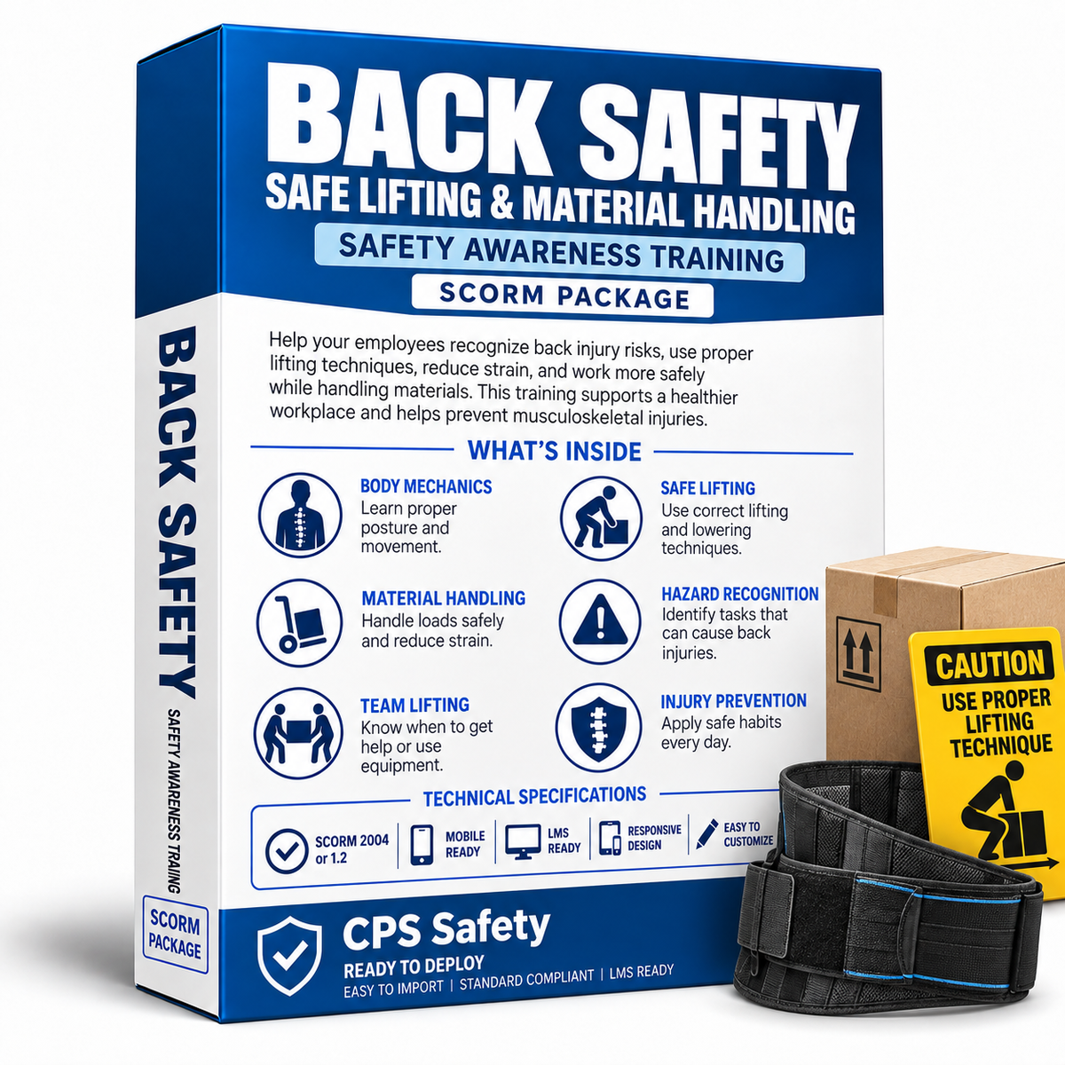 Back Safety Training SCORM Package