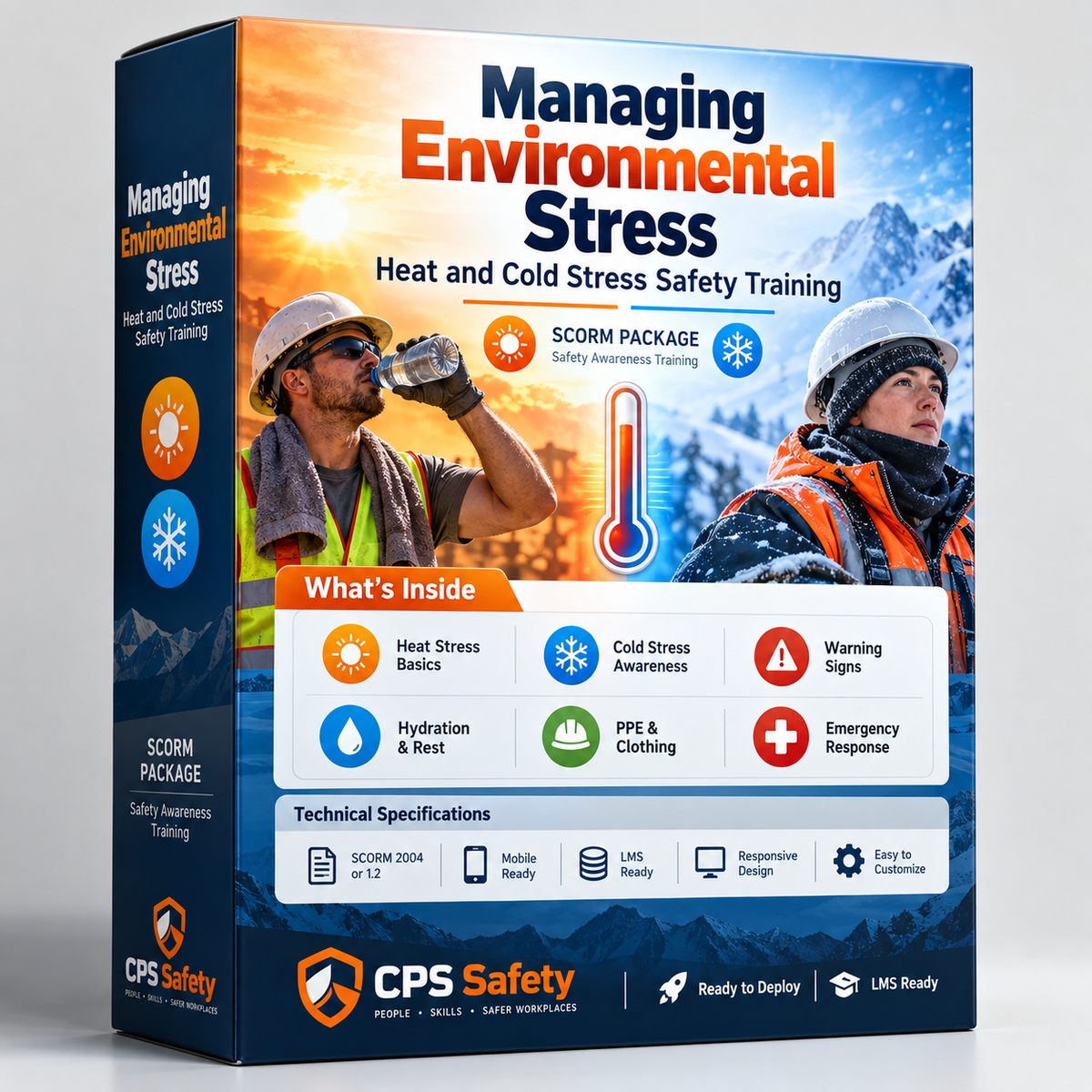 Managing Environmental Stress: Heat and Cold Safety Training SCORM Package